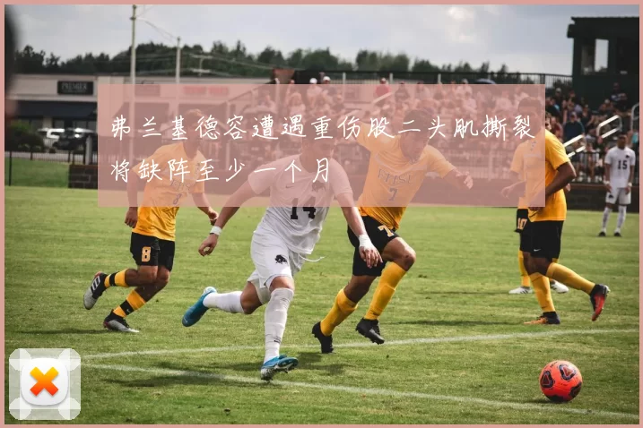 弗兰基德容遭遇重伤股二头肌撕裂将缺阵至少一个月
